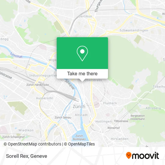 Sorell Rex map