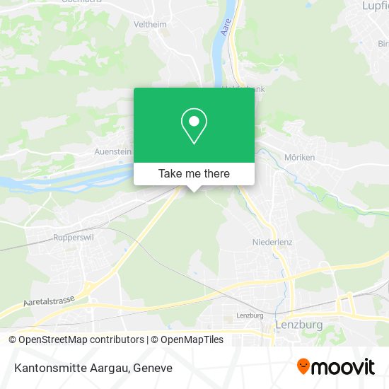 Kantonsmitte Aargau map