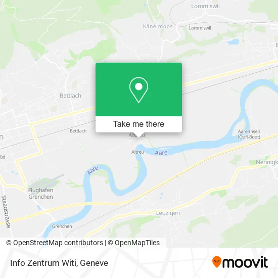 Info Zentrum Witi map