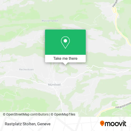 Rastplatz Stolten map