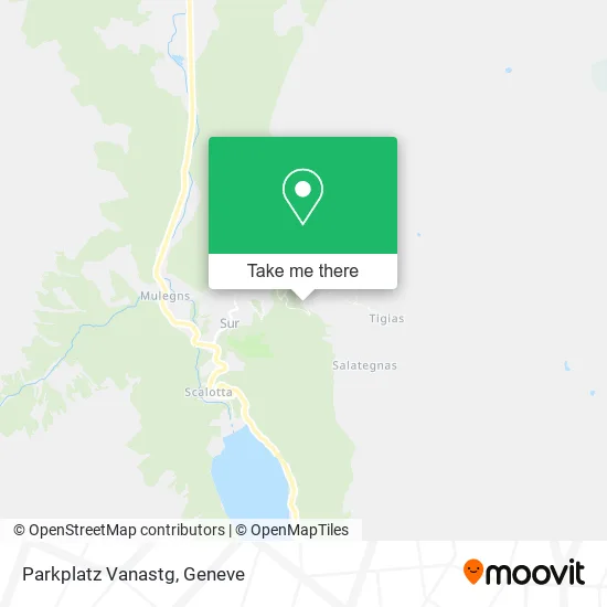 Parkplatz Vanastg map