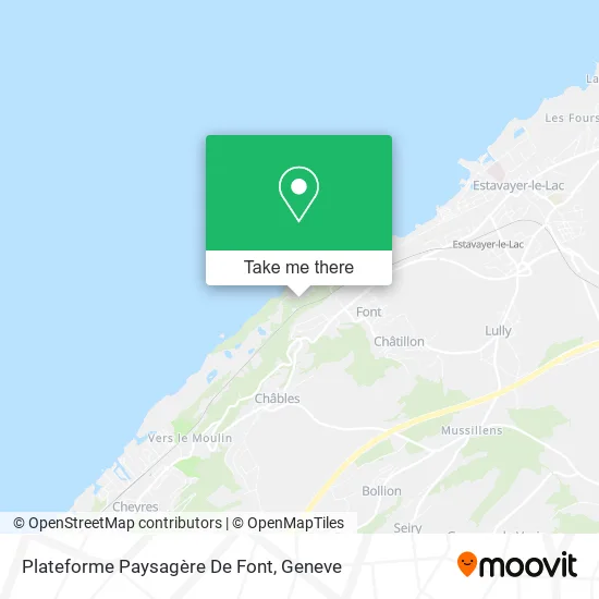 Plateforme Paysagère De Font map