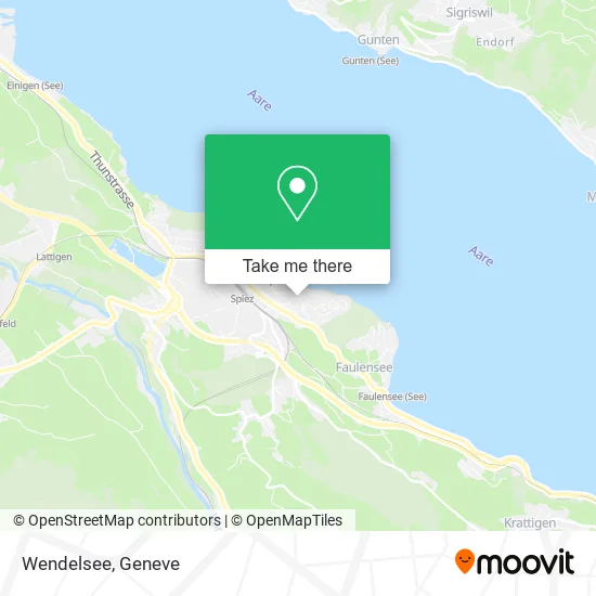 Wendelsee map