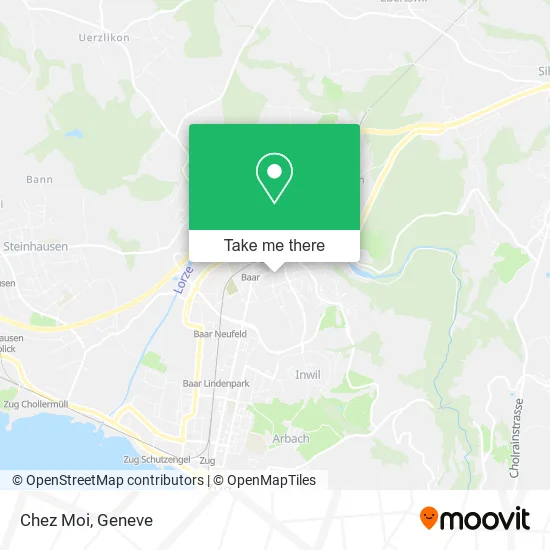 Chez Moi map