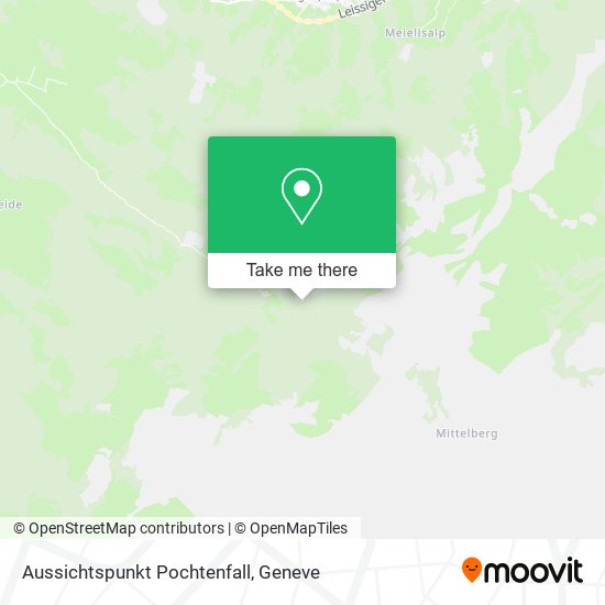 Aussichtspunkt Pochtenfall map
