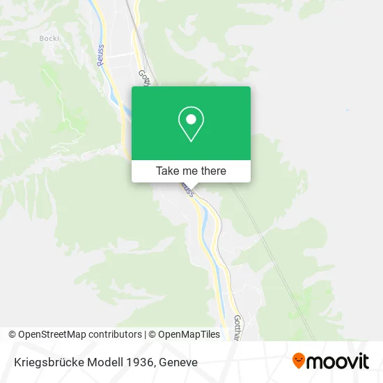 Kriegsbrücke Modell 1936 map