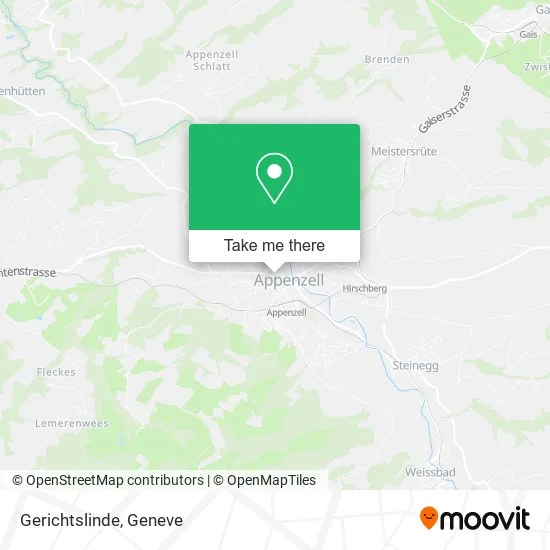 Gerichtslinde map