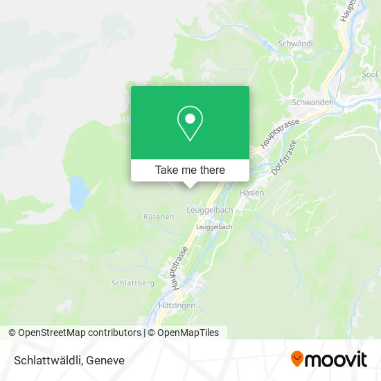 Schlattwäldli map