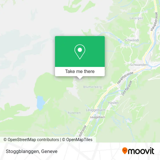 Stoggblanggen map