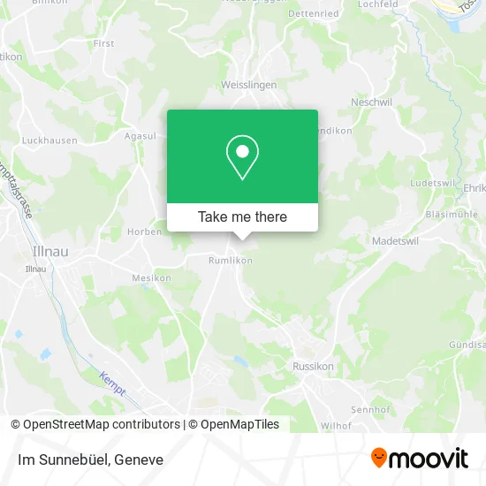 Im Sunnebüel map