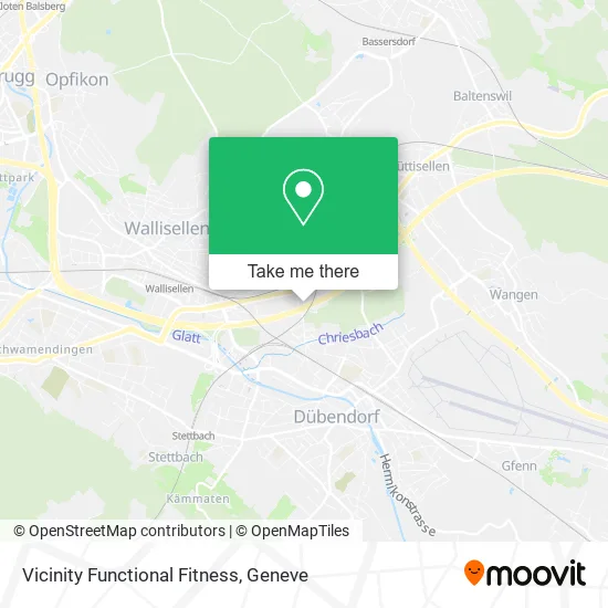 Vicinity Functional Fitness map