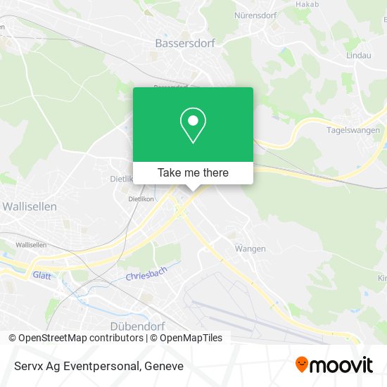 Servx Ag Eventpersonal map