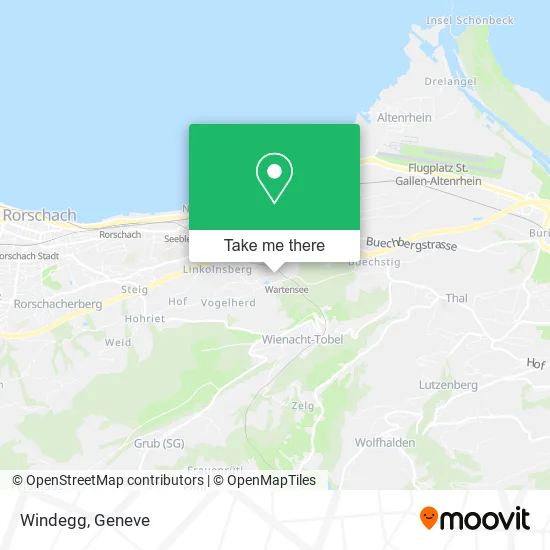 Windegg map