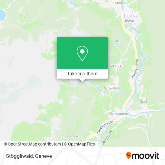 Stöggliwald map