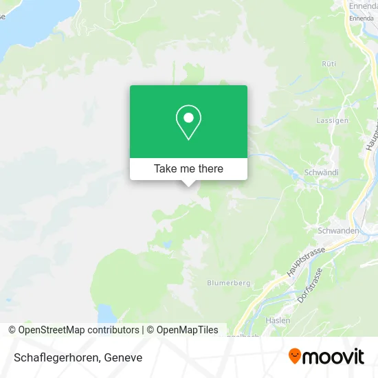 Schaflegerhoren map