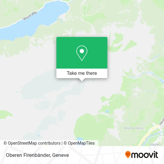 Oberen Firenbänder map