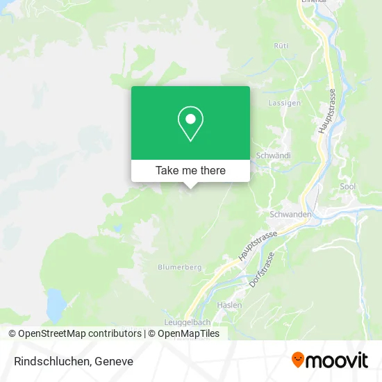 Rindschluchen map