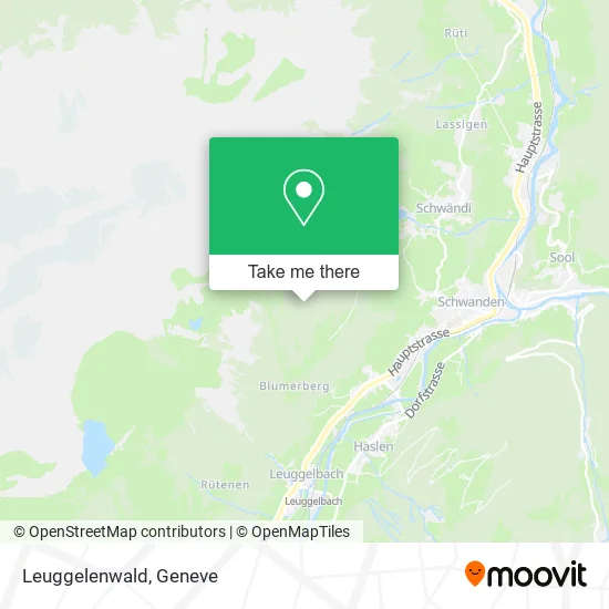 Leuggelenwald map