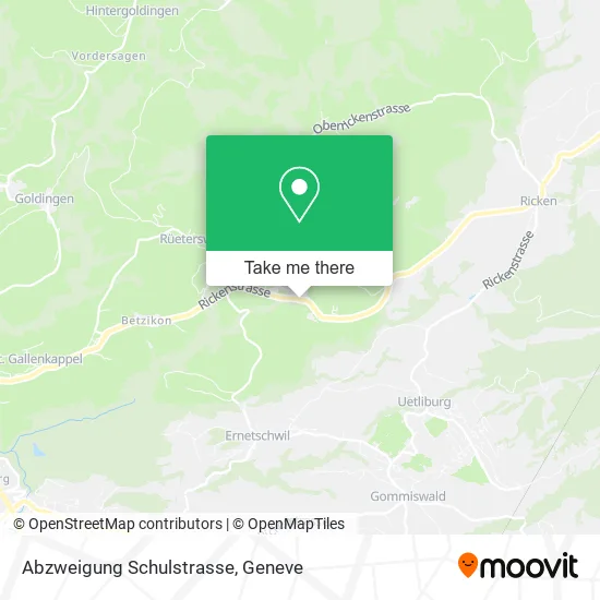 Abzweigung Schulstrasse map