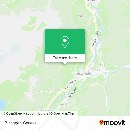 Blanggen map