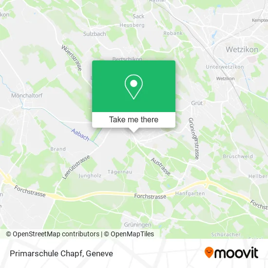 Primarschule Chapf map