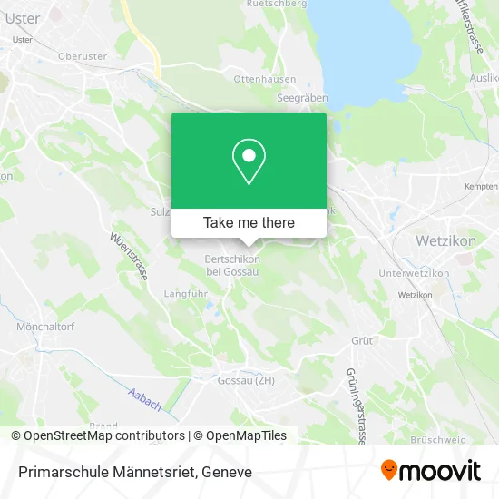 Primarschule Männetsriet map