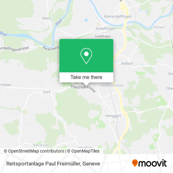 Reitsportanlage Paul Freimüller map