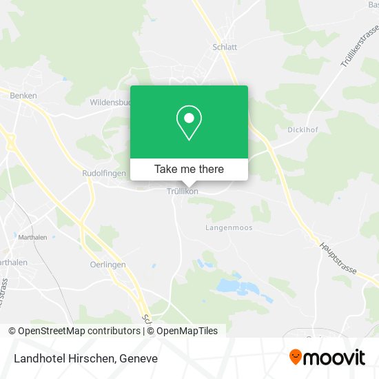 Landhotel Hirschen map