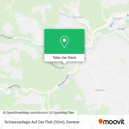 Schiessanlage Auf Der Fluh (50m) map
