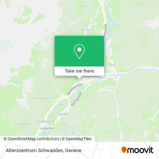 Alterszentrum Schwanden map