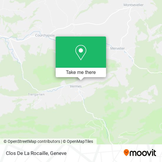 Clos De La Rocaille map