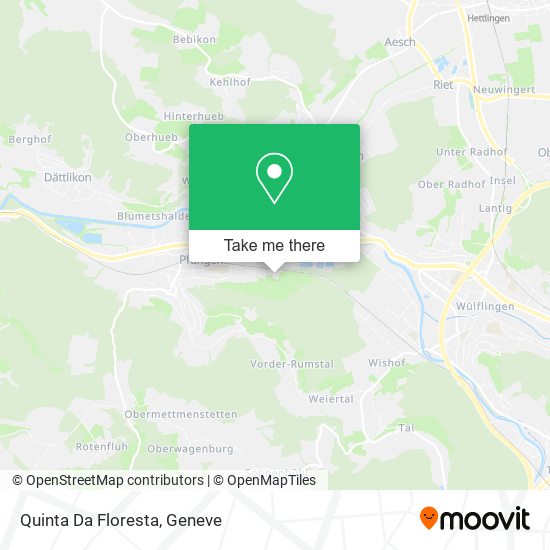 Quinta Da Floresta map