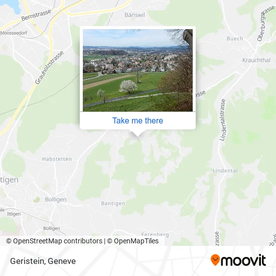 Geristein map