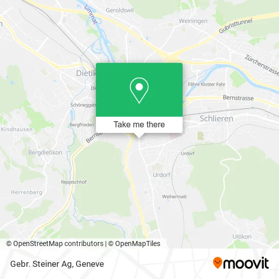 Gebr. Steiner Ag map