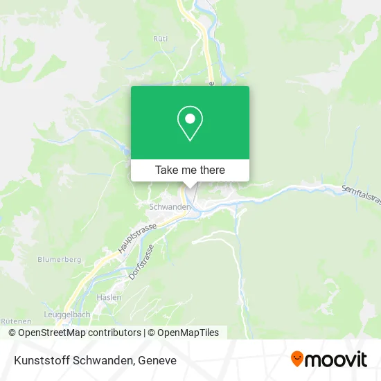 Kunststoff Schwanden map