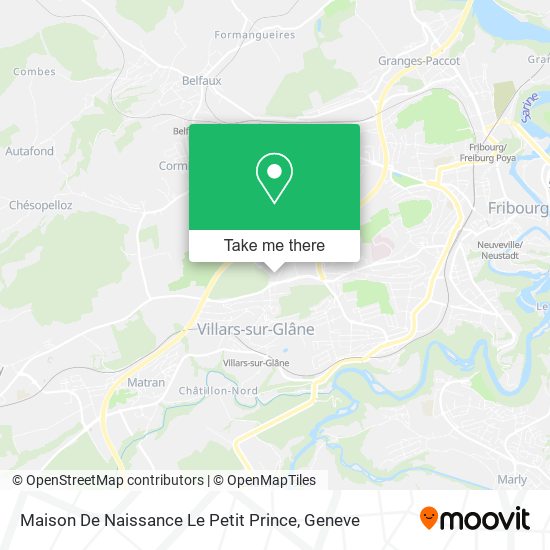 Maison De Naissance Le Petit Prince map