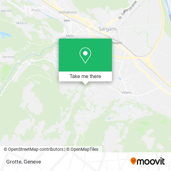 Grotte map