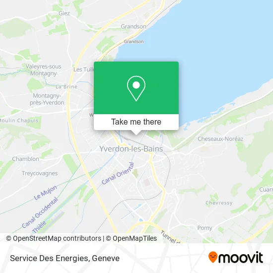 Service Des Energies map