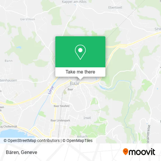 Bären map