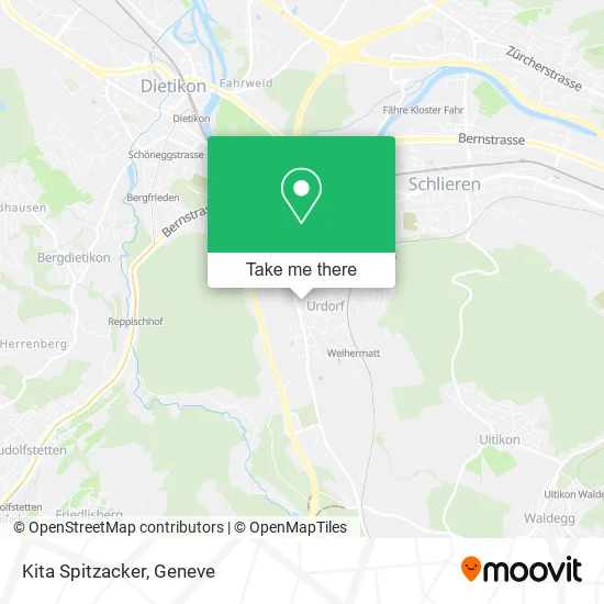 Kita Spitzacker map