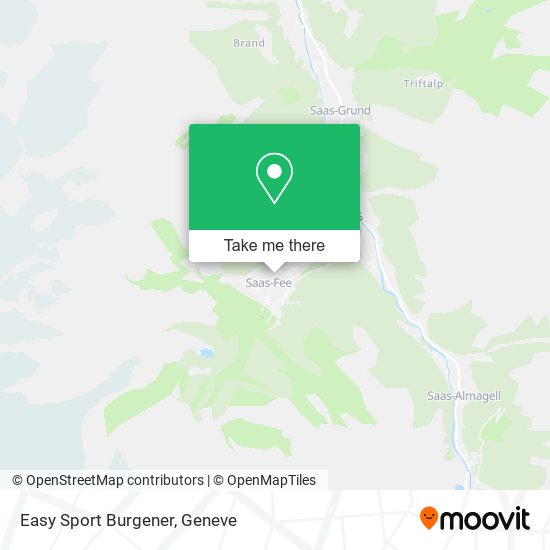Easy Sport Burgener map