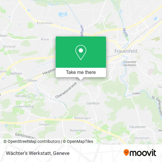 Wächter's Werkstatt map
