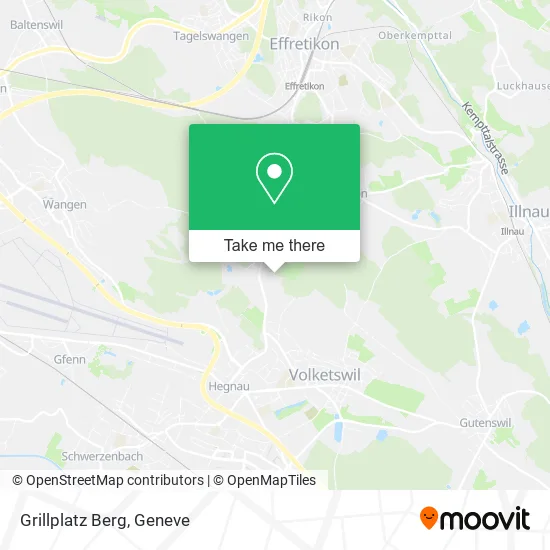 Grillplatz Berg map