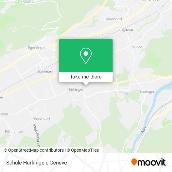 Schule Härkingen map