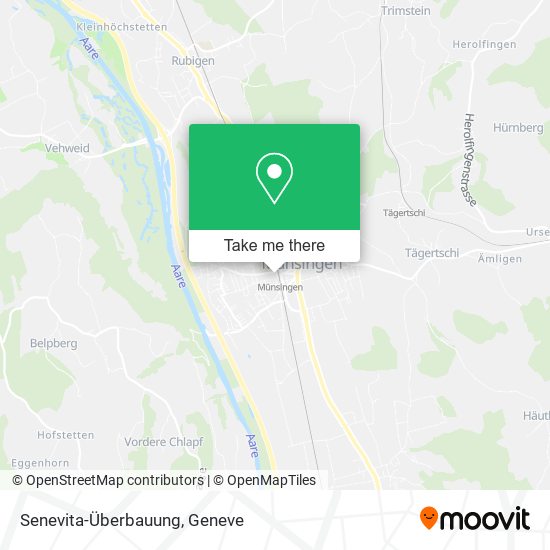 Senevita-Überbauung map