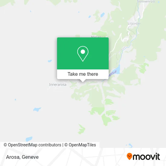 Arosa map