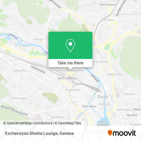 Escherwyss Shisha Lounge map