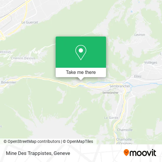 Mine Des Trappistes map