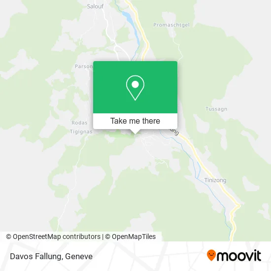 Davos Fallung map