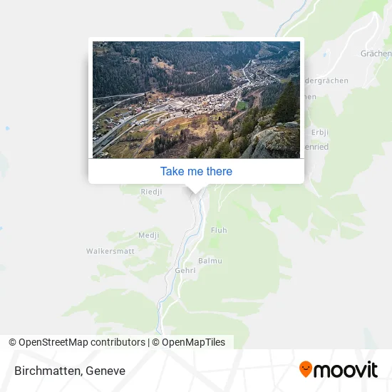Birchmatten map